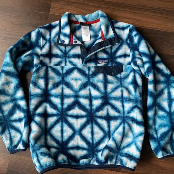 Patagonia Tops - Patagonia Synchilla Fleece Snap-T Pullover XS Diamond dancer